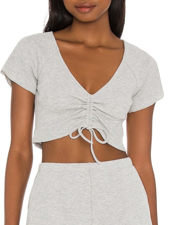 Lovers + Friends Tops - Lovers and Friends Mia Ruched Tee